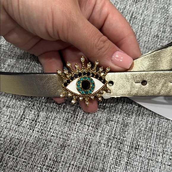 NWT Kurt Geiger belt size S/M. Kurt Geiger London Reversible Leather Belt | Nordstrom main image 3